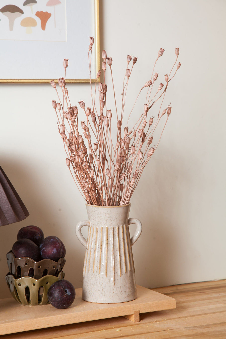 Bunches Mauve Dried Florentiner Flower send a bouquet- the best flower delivery
