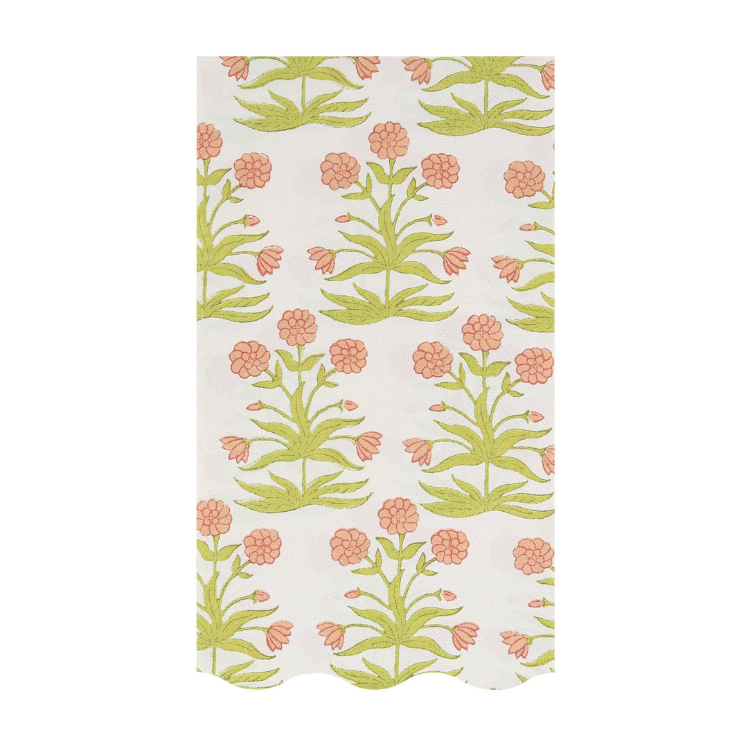 Meri Meri x Molly Mahon Guest Towels send a bouquet- the best flower delivery