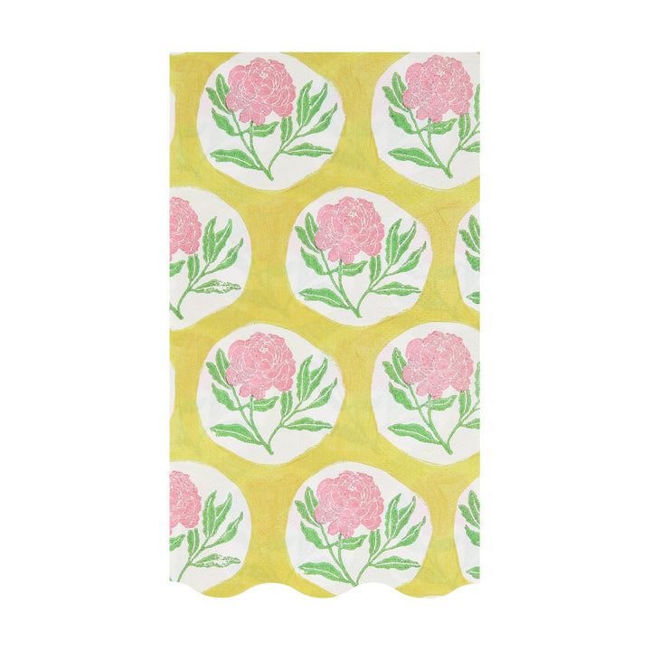 Meri Meri x Molly Mahon Guest Towels send a bouquet- the best flower delivery