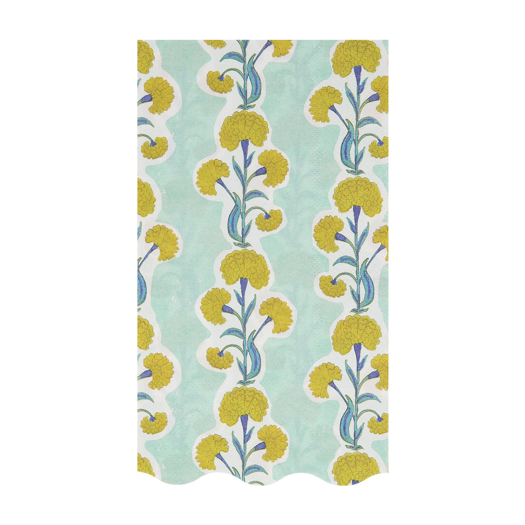 Meri Meri x Molly Mahon Guest Towels send a bouquet- the best flower delivery