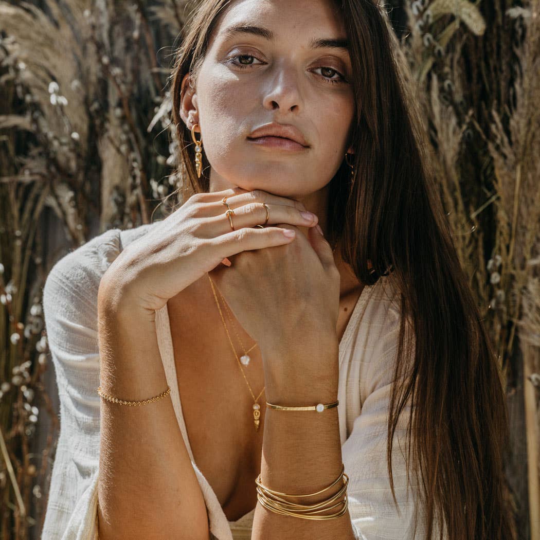 Mother of Pearl Hammered Cuff send a bouquet- the best flower delivery