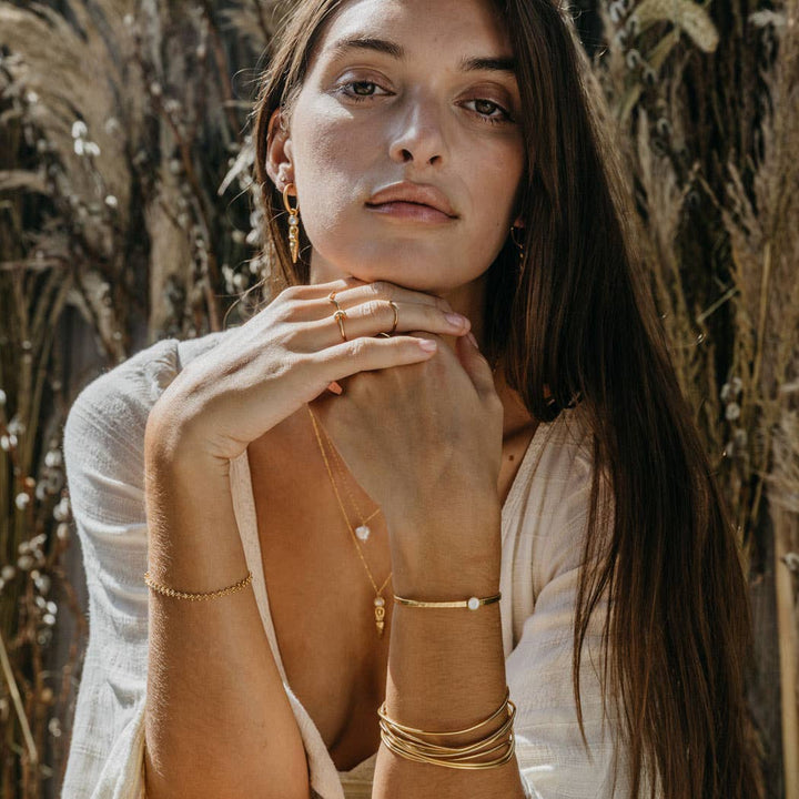 Mother of Pearl Hammered Cuff send a bouquet- the best flower delivery