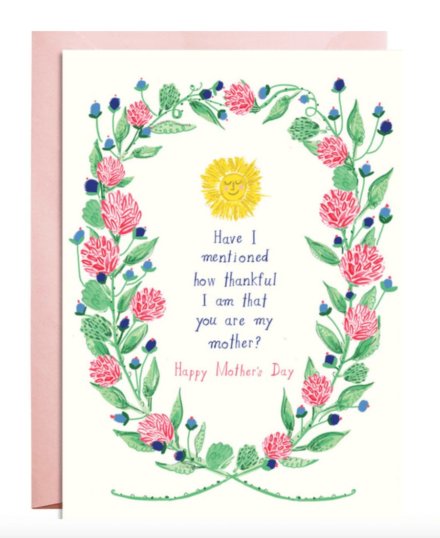 Mr. Boddington's Studio Greeting Card Mother's Day Card