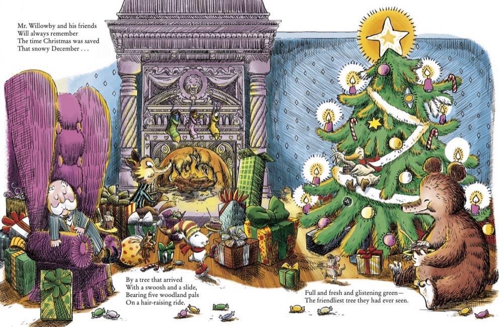 Mr. Willowby's Head Over Heels Christmas send a bouquet- the best flower delivery