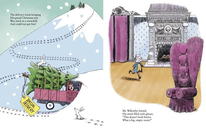 Mr. Willowby's Head Over Heels Christmas send a bouquet- the best flower delivery