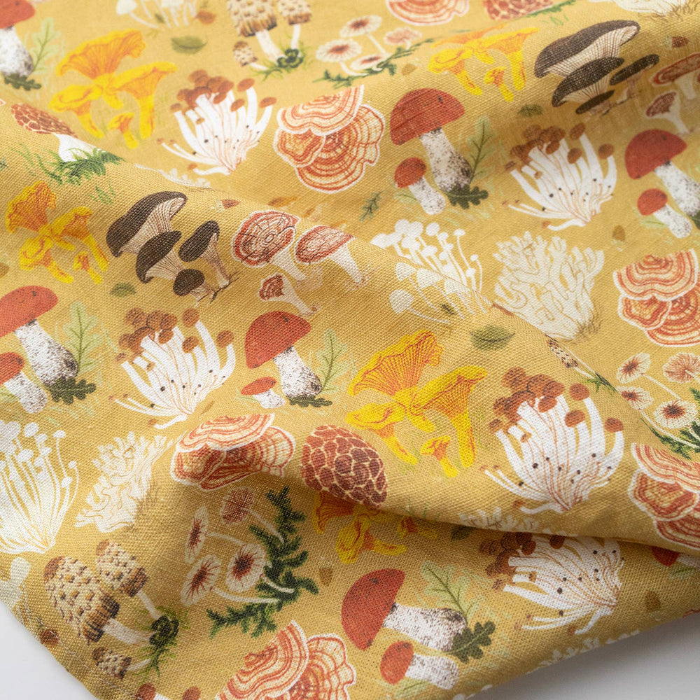 Botanica Paper Co. MUSHROOMS | 100% LINEN TEA TOWEL