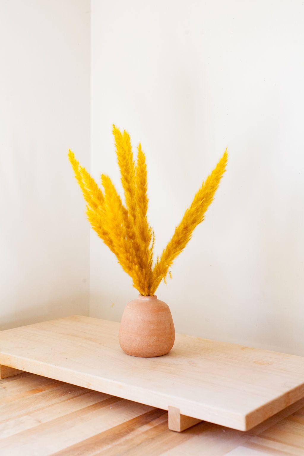 Bunches Mustard Pampas Grass send a bouquet- the best flower delivery