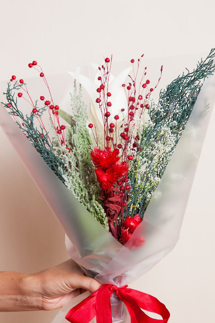 Bouquets Noel Christmas Preserved Bouquet Small Size send a bouquet- the best flower delivery