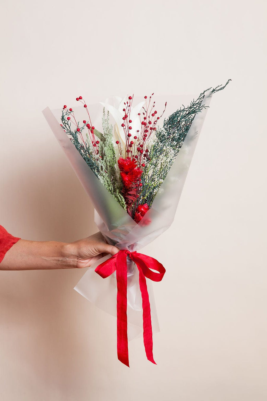Bouquets Noel Christmas Preserved Bouquet Small Size send a bouquet- the best flower delivery