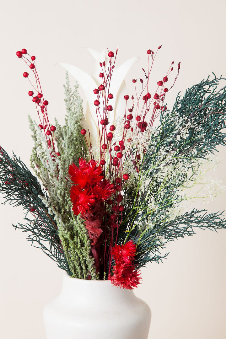 Bouquets Noel Christmas Preserved Bouquet Standard Size send a bouquet- the best flower delivery