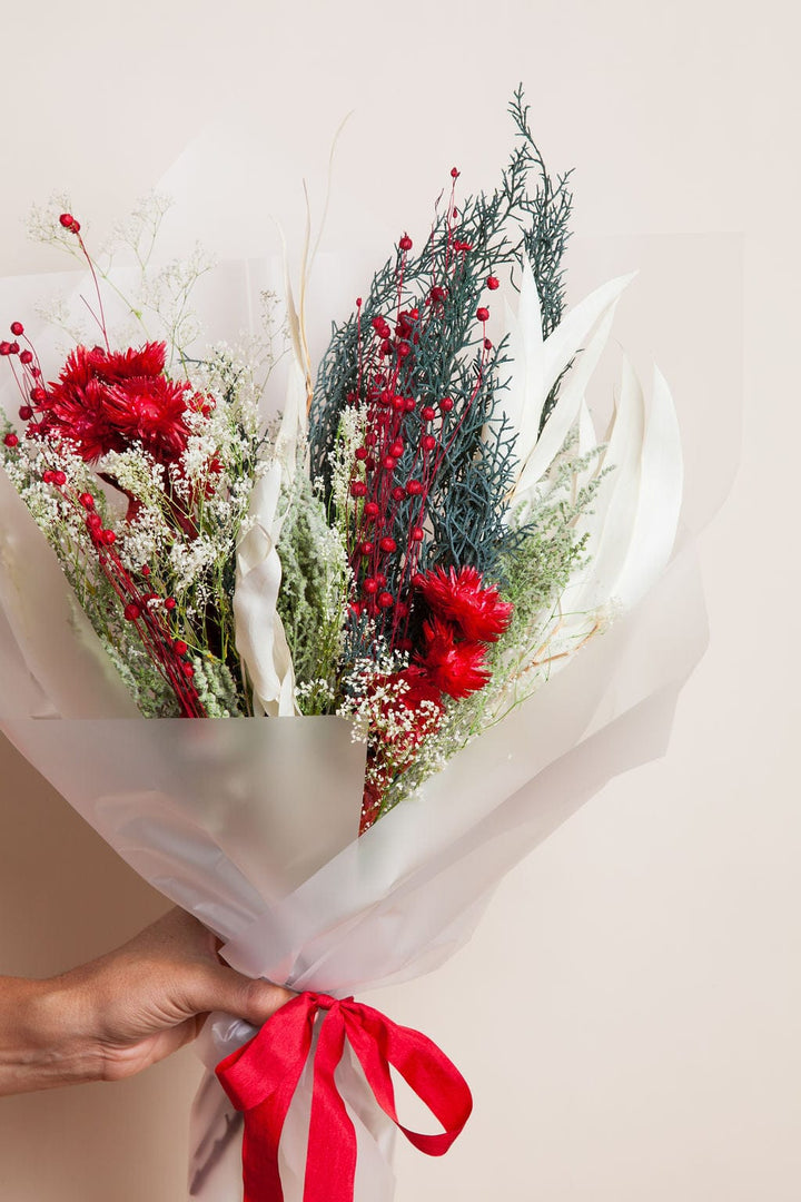 Bouquets Noel Christmas Preserved Bouquet Standard Size send a bouquet- the best flower delivery