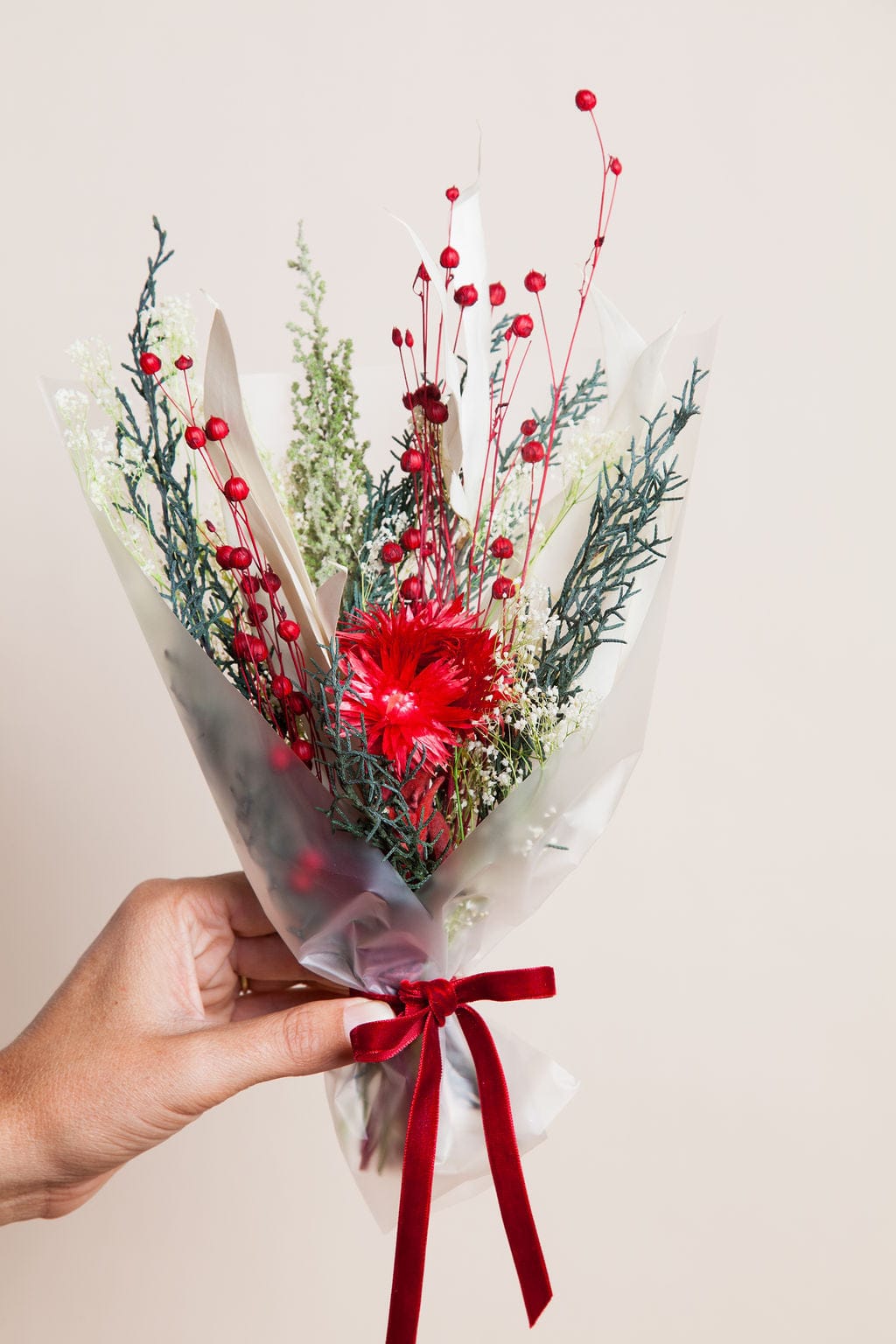 Bouquets Noel Mini Christmas Bouquet send a bouquet- the best flower delivery