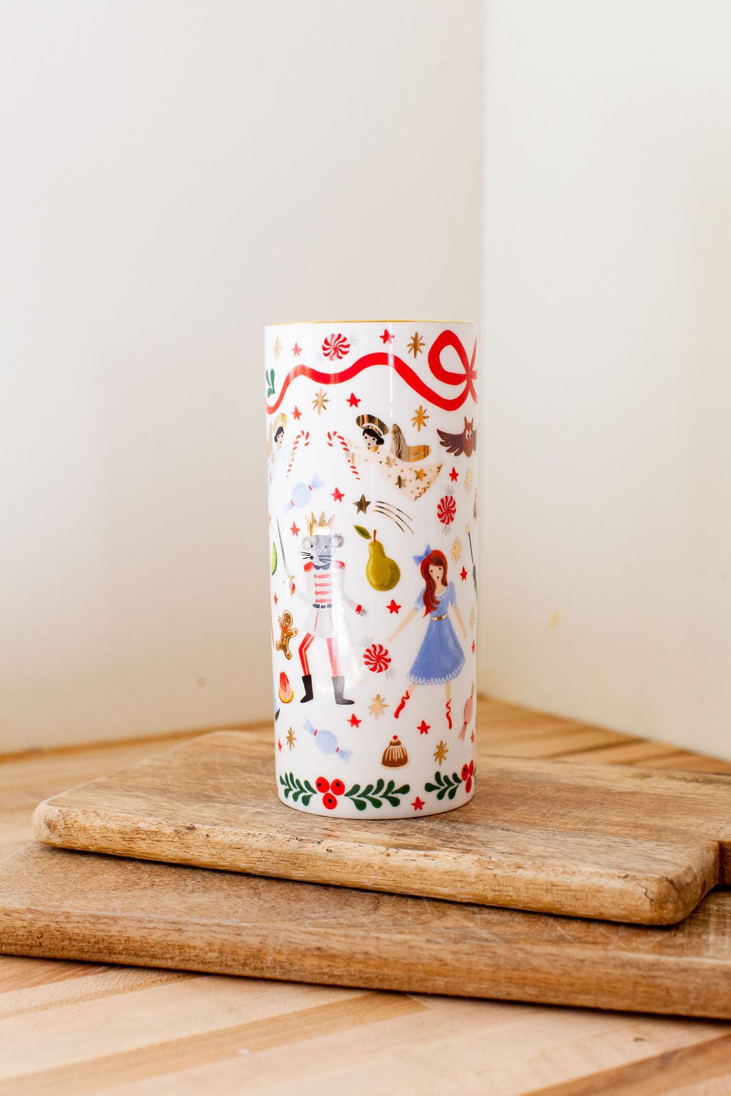 Vase Nutcracker Porcelain Vase send a bouquet- the best flower delivery