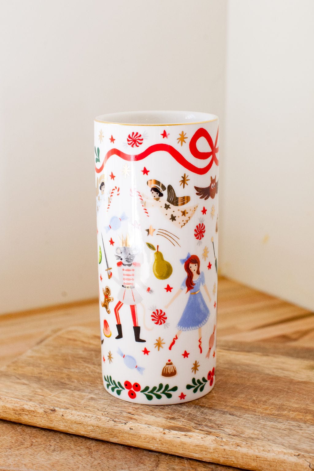 Vase Nutcracker Porcelain Vase send a bouquet- the best flower delivery