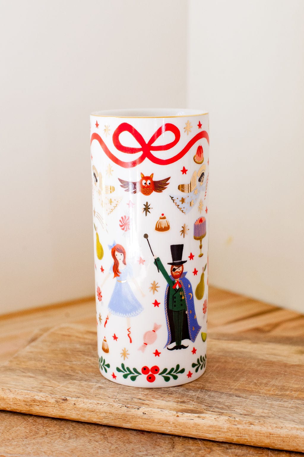 Vase Nutcracker Porcelain Vase send a bouquet- the best flower delivery