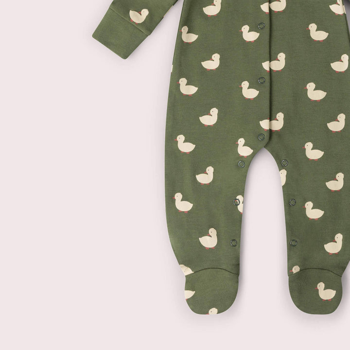 Olive Ducks Organic Babygrow: Green / 03-06m send a bouquet- the best flower delivery