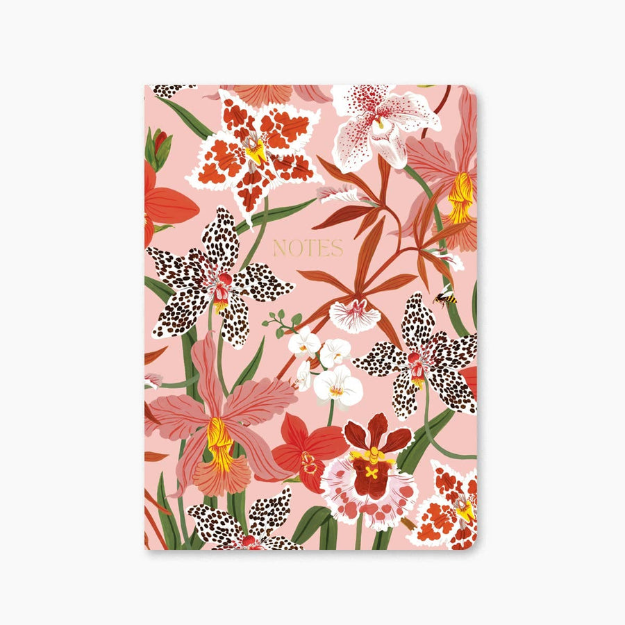 Botanica Paper Co. ORCHIDS | SOFT-COVER NOTEBOOK (lined)