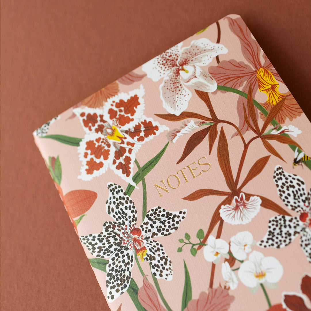 Botanica Paper Co. ORCHIDS | SOFT-COVER NOTEBOOK (lined)