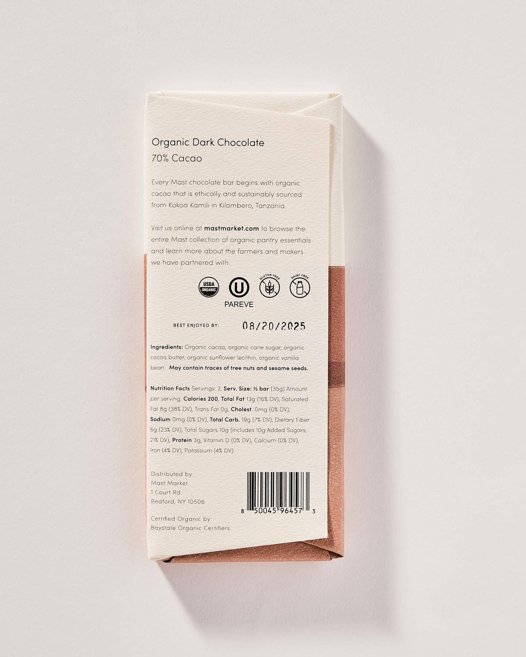 Organic Dark Chocolate 70% Cacao send a bouquet- the best flower delivery