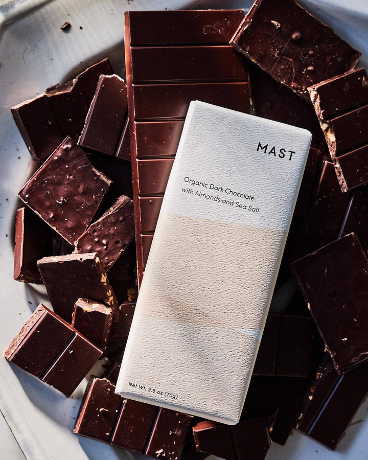Organic Dark Chocolate with Almonds and Sea Salt send a bouquet- the best flower delivery