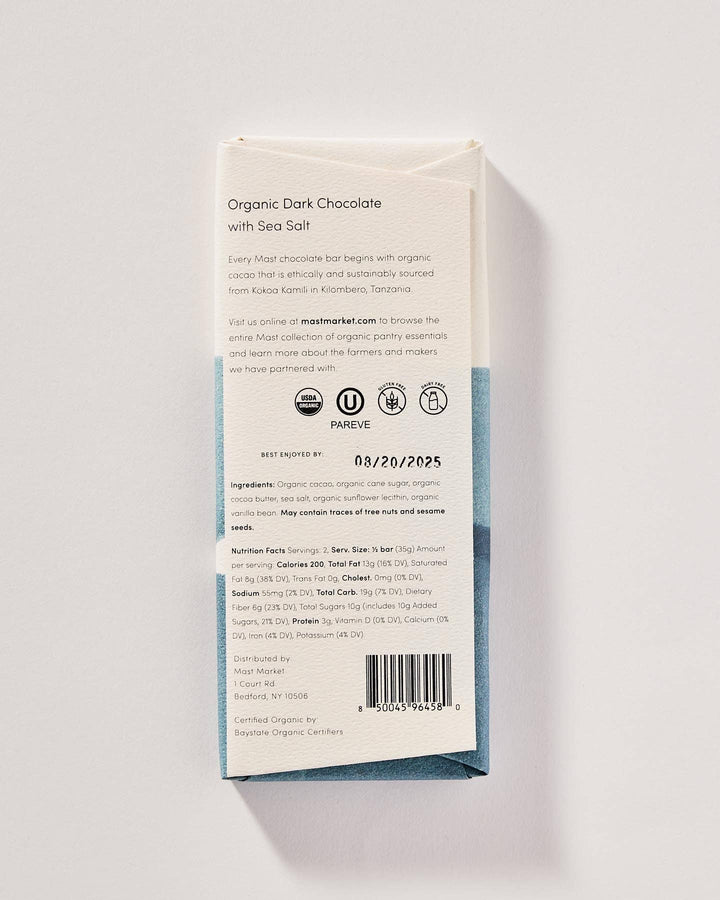 Organic Dark Chocolate with Sea Salt send a bouquet- the best flower delivery