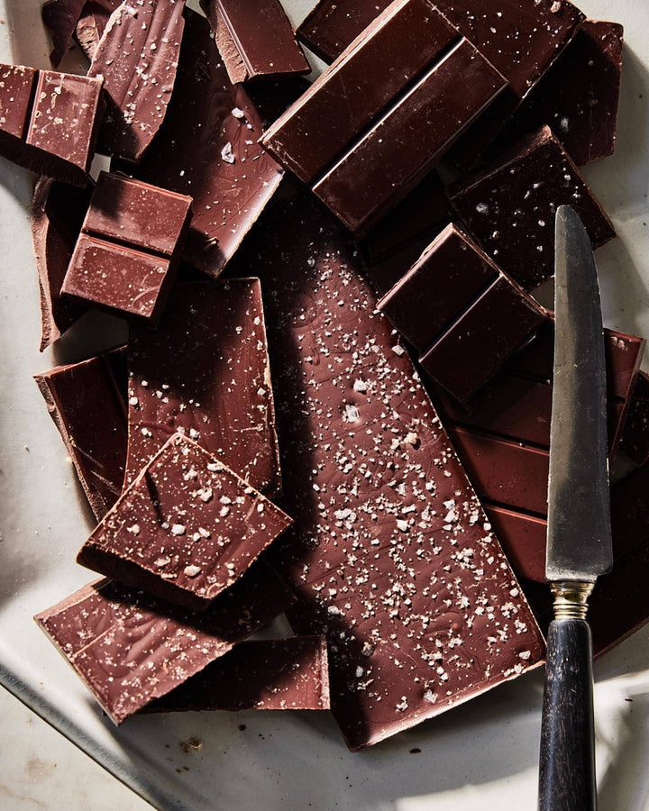 Organic Dark Chocolate with Sea Salt send a bouquet- the best flower delivery