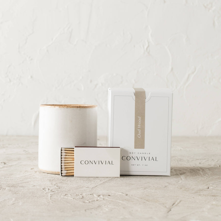 CONVIVIAL Oud Wood | 7 oz Candle