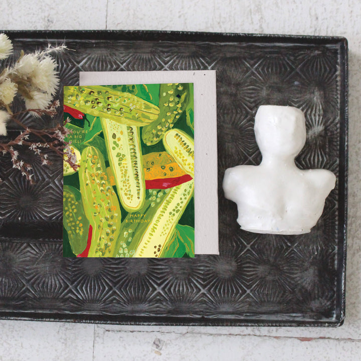 Pickles - Birthday Card send a bouquet- the best flower delivery