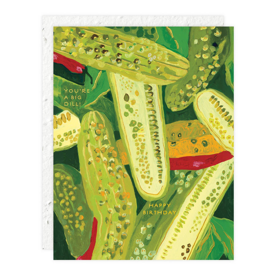 Pickles - Birthday Card send a bouquet- the best flower delivery