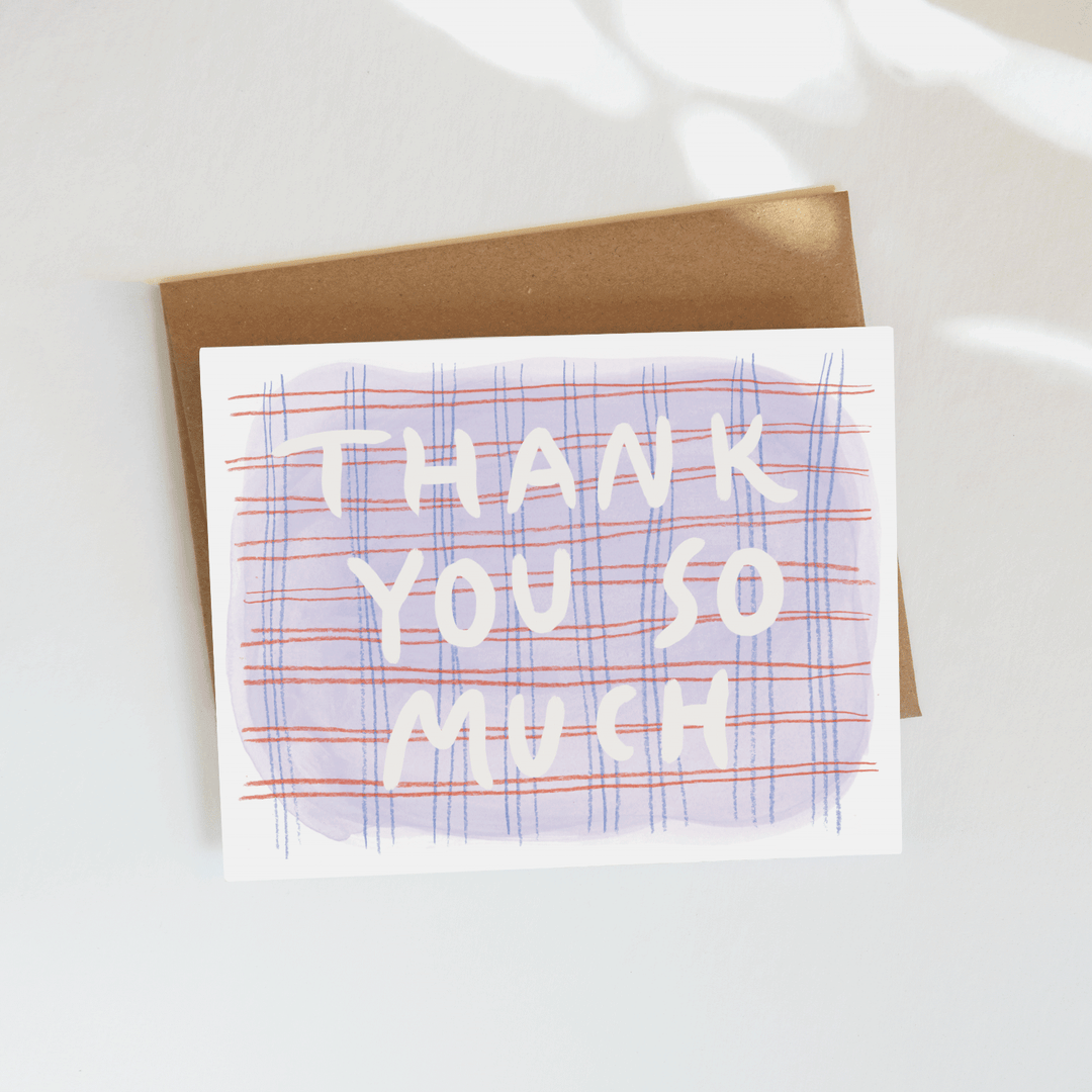 Picnic Thank You Greeting Card send a bouquet- the best flower delivery