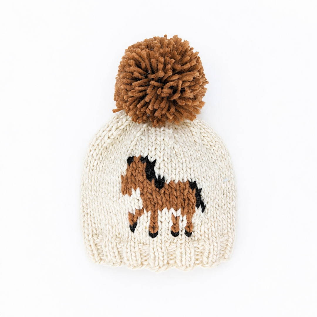 Pony Beanie Hat for Baby & Kids: M (6-24 months) send a bouquet- the best flower delivery