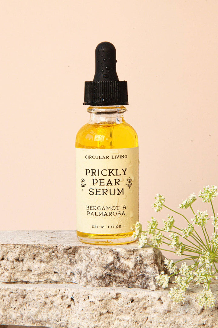 Circular Living Prickly Pear Facial Serum: Dropper Top (reusable)