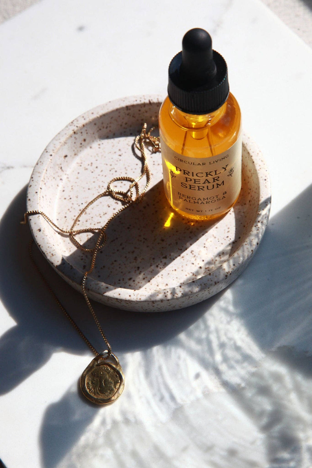 Circular Living Prickly Pear Facial Serum: Dropper Top (reusable)