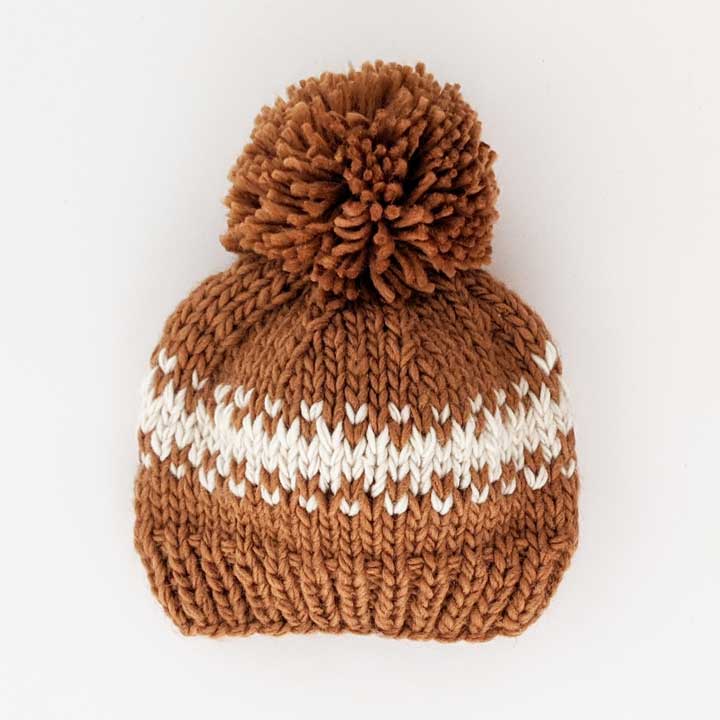Rebel Pecan Knit Beanie Hat Baby & Kids: M (6-24 months) send a bouquet- the best flower delivery