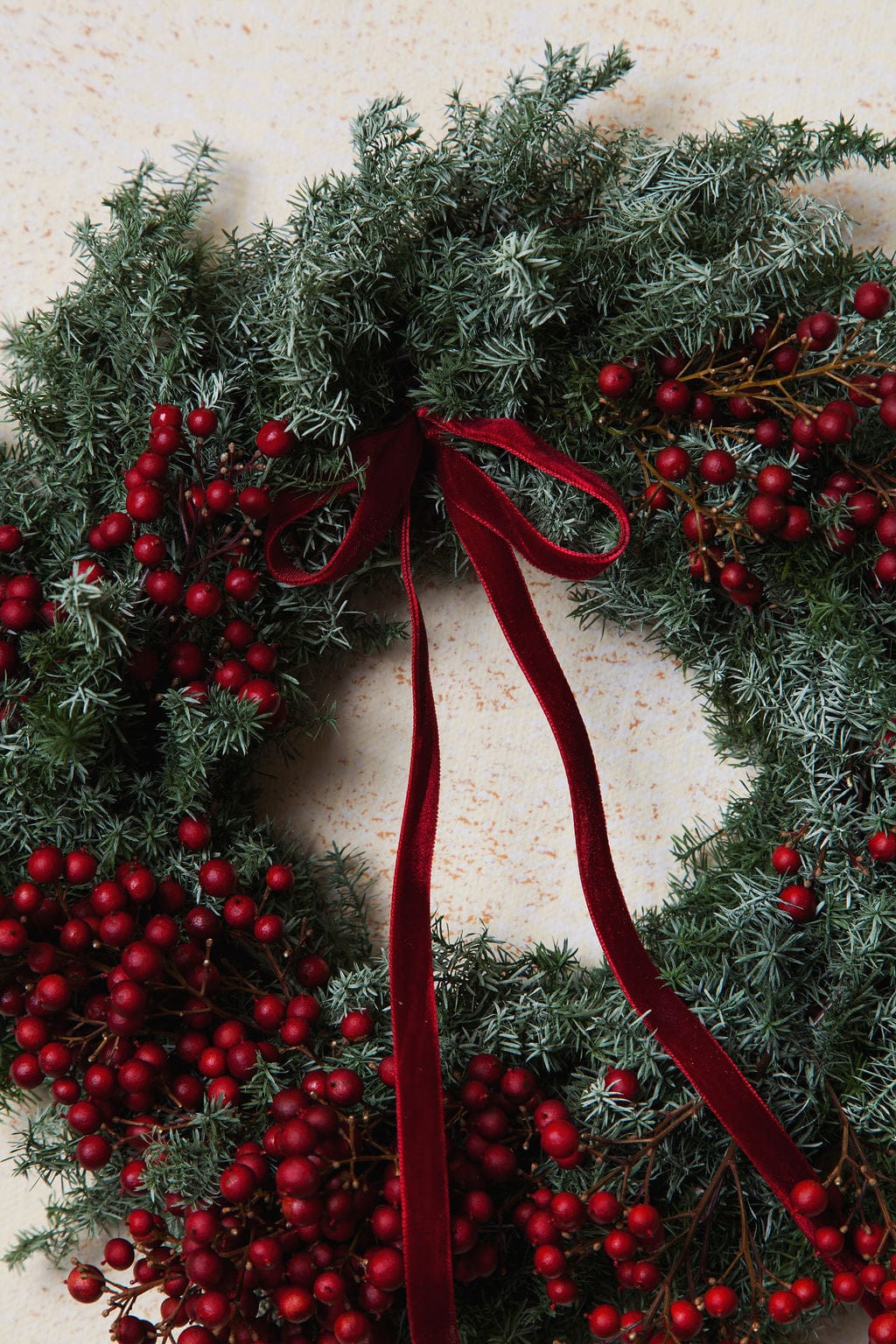 Wreaths Red Berry Evergreen Wreath send a bouquet- the best flower delivery
