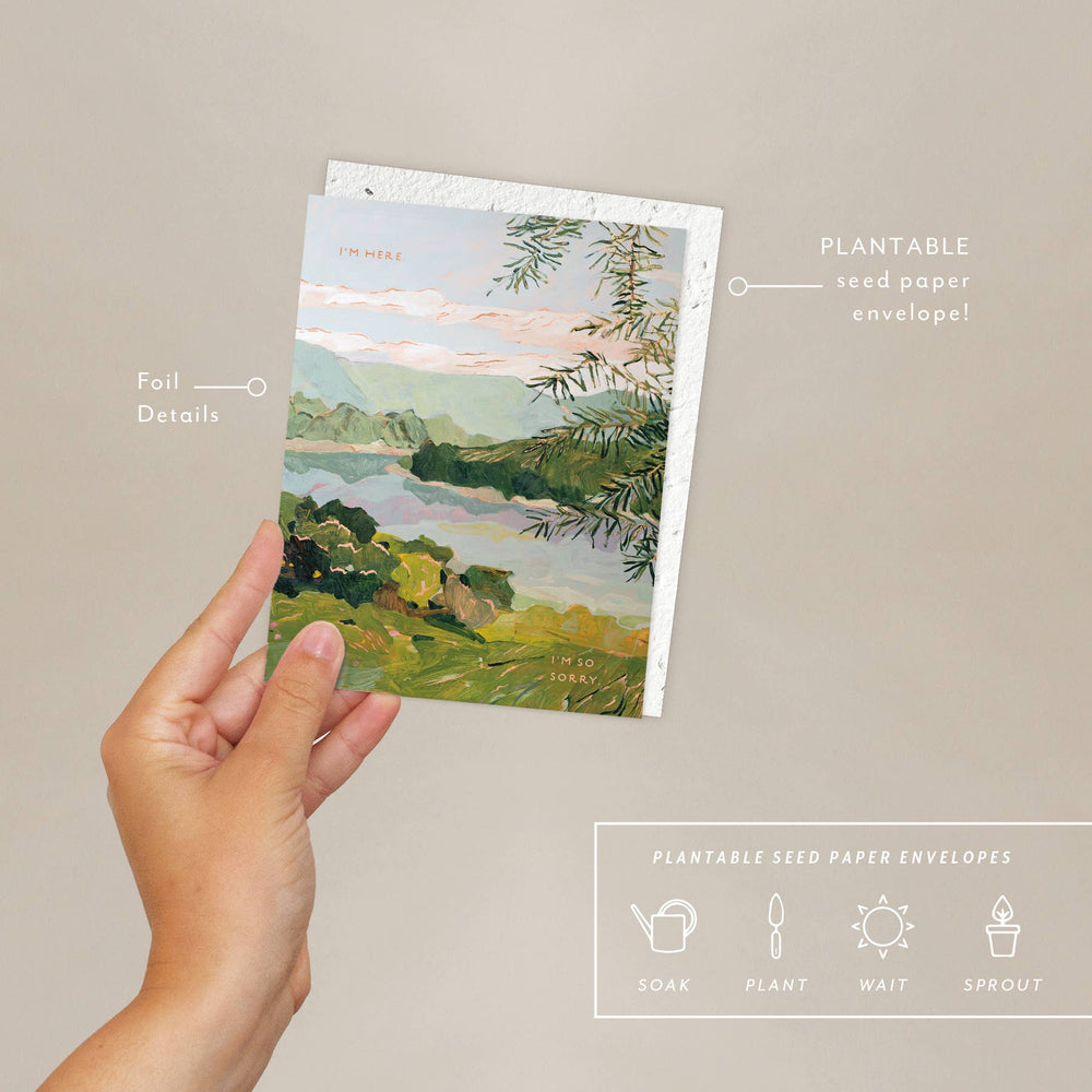 River Bank - Sympathy Card send a bouquet- the best flower delivery