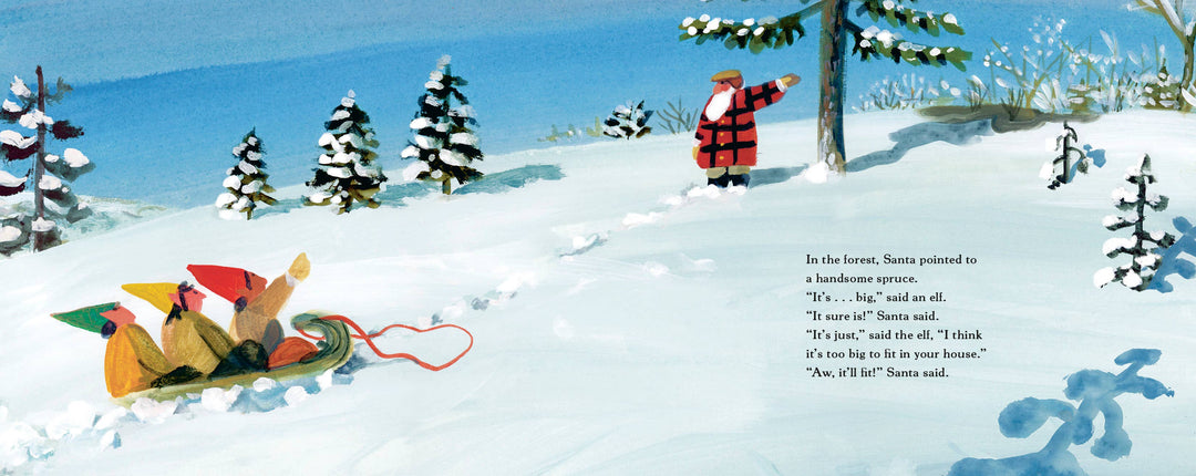 Santa's First Christmas send a bouquet- the best flower delivery