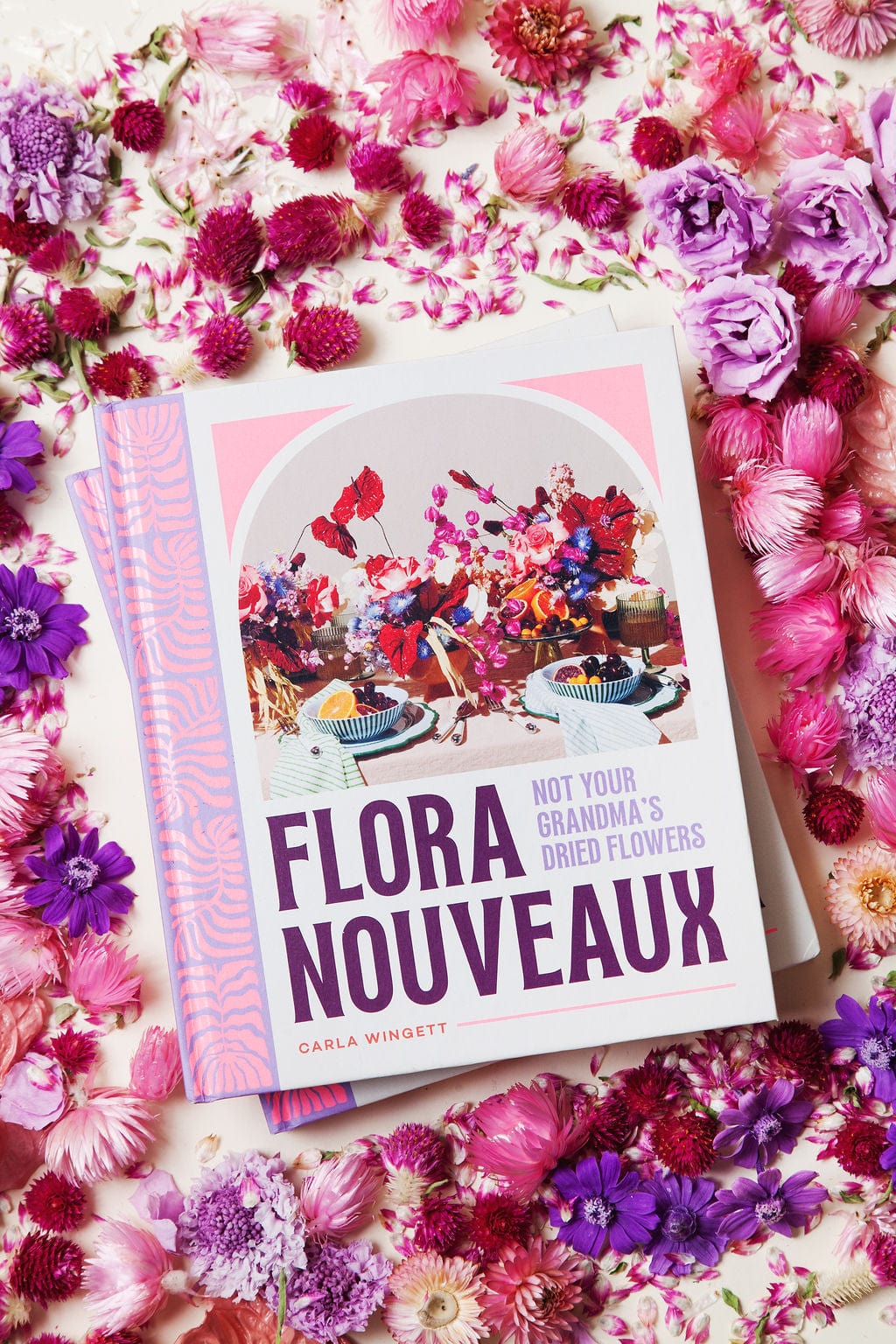 Book Signed Copy of Flora Nouveaux Book : Preorder send a bouquet- the best flower delivery