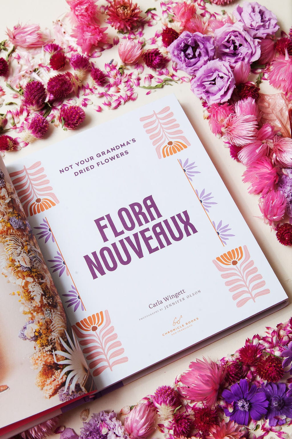 Book Signed Copy of Flora Nouveaux Book : Preorder send a bouquet- the best flower delivery