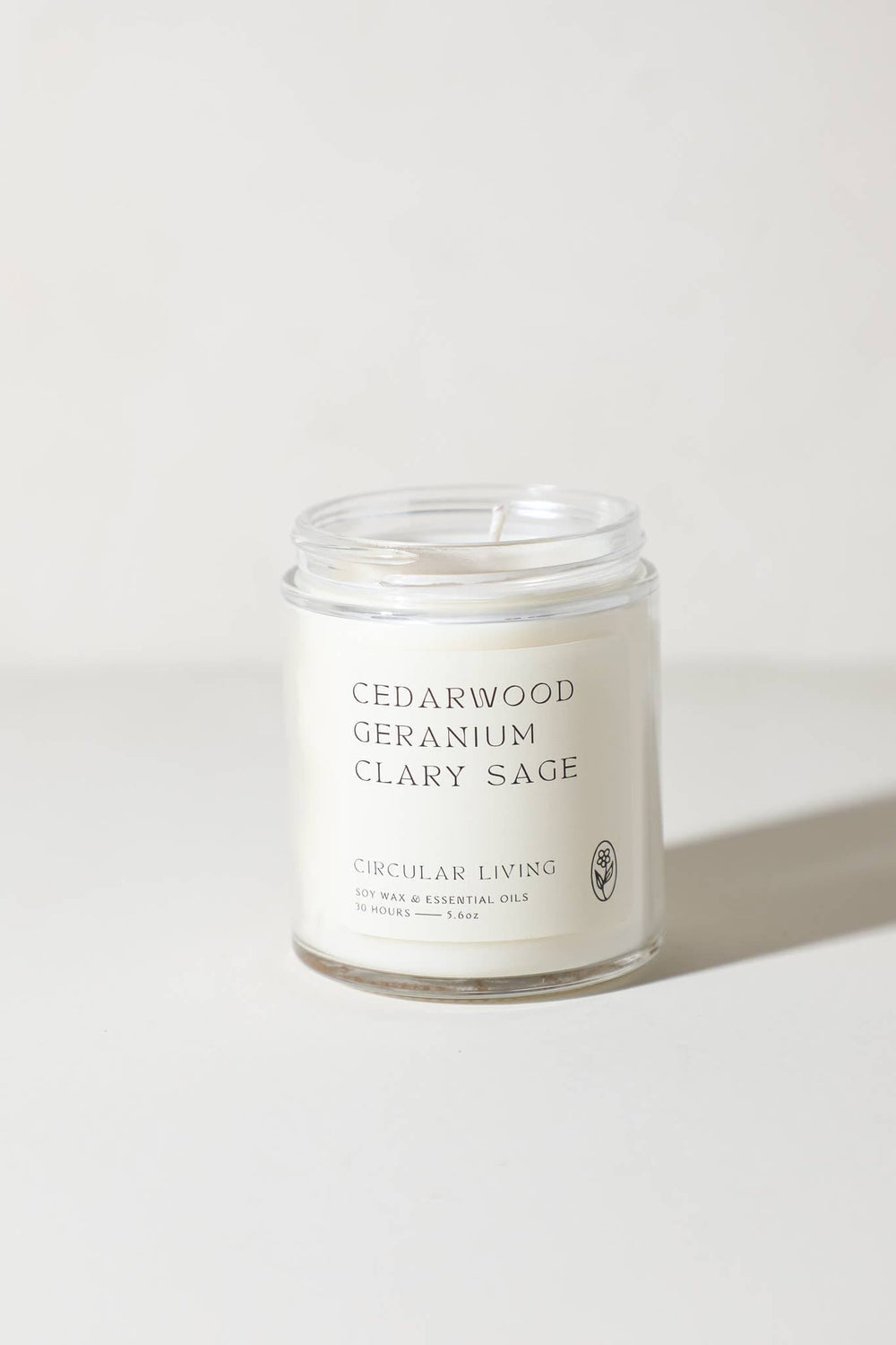 Soy Wax Candle, Cedarwood Geranium Clary Sage send a bouquet- the best flower delivery