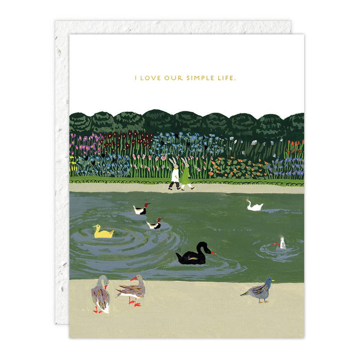 St James Park - Love + Friendship Card send a bouquet- the best flower delivery