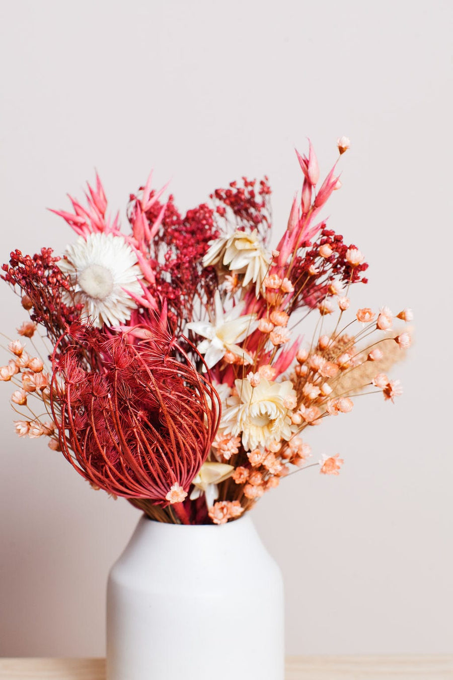 Idlewild Floral Co. Bouquets Strawberry Petit Bouquet with Vase