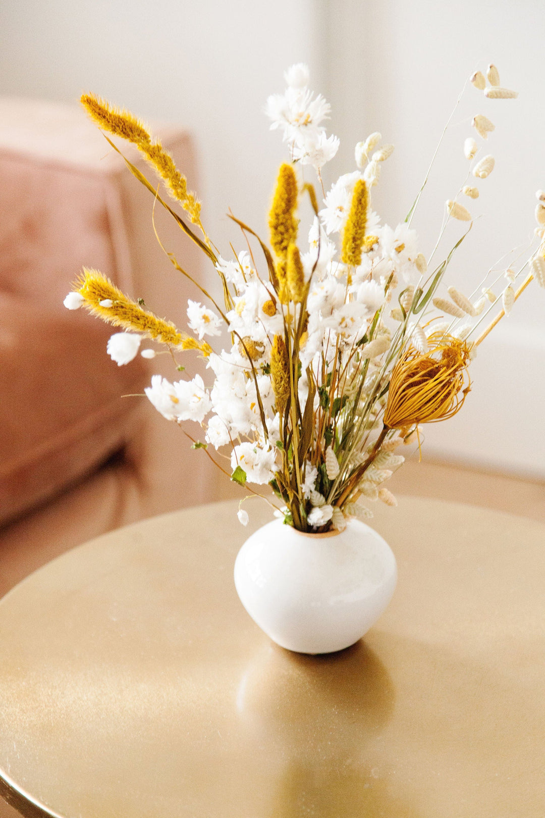 Idlewild Floral Co. Bouquets Sunshine Petit Bouquet with Vase