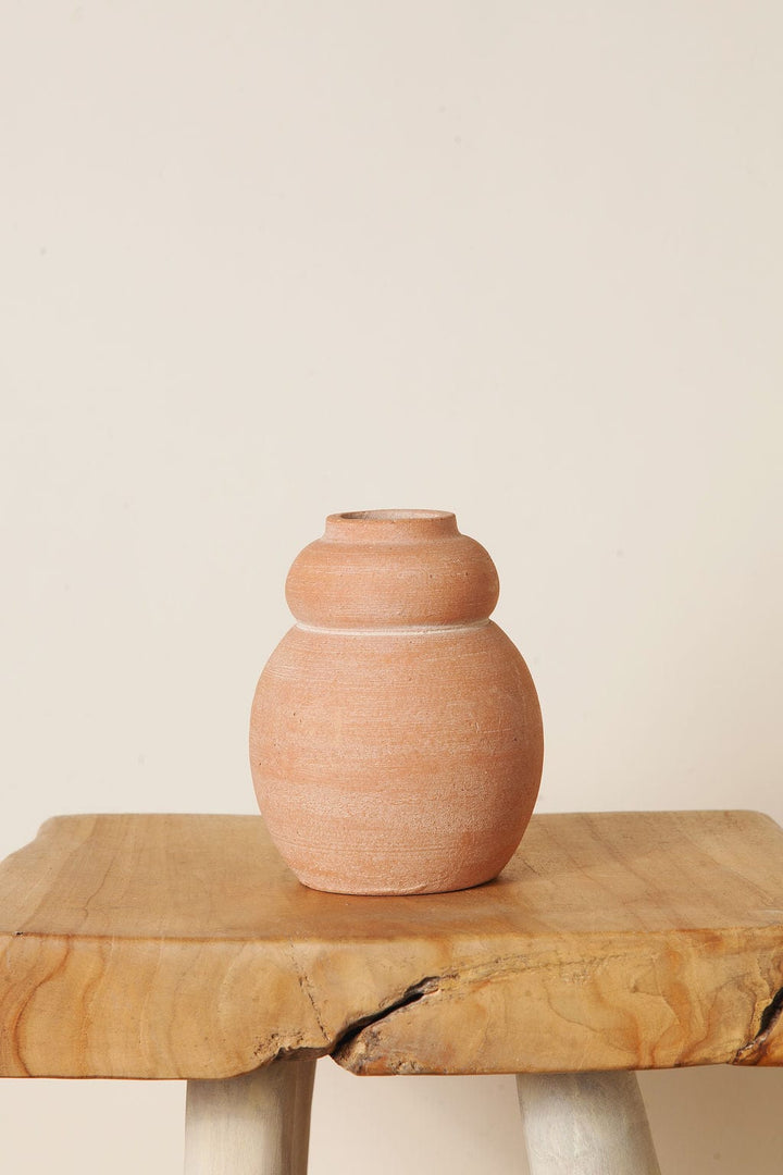 Vase Terra Cotta Bud Vase, Whitewash: Tall send a bouquet- the best flower delivery