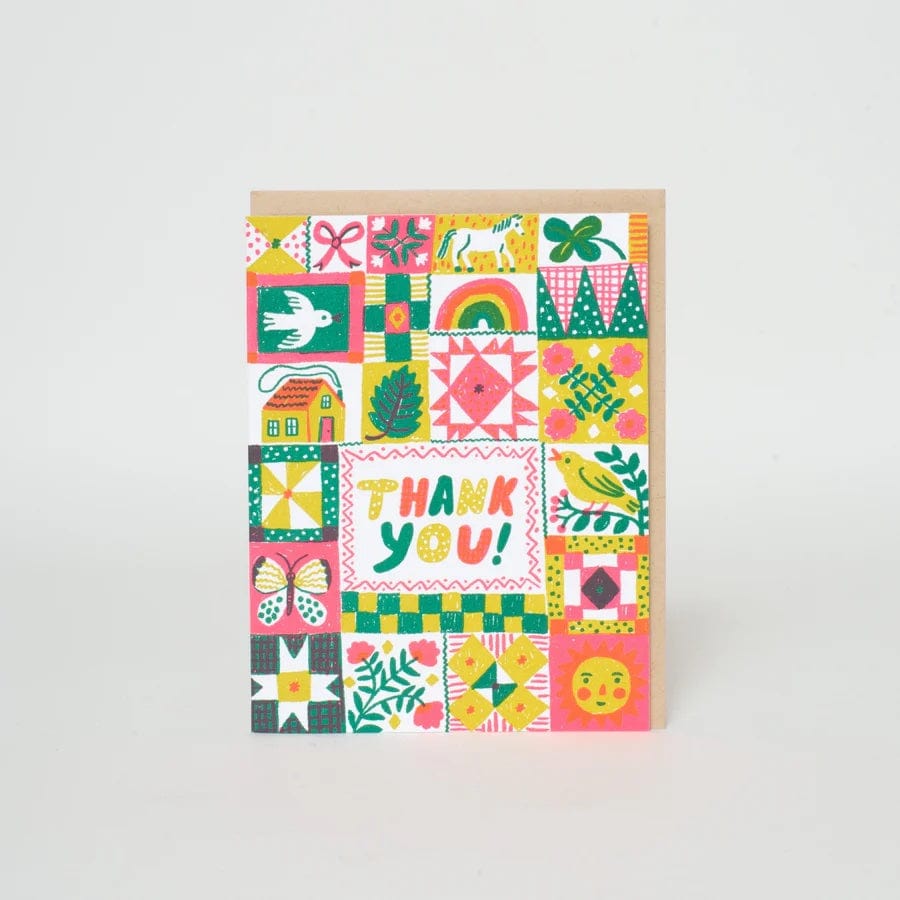 Greeting Card Thank You Card send a bouquet- the best flower delivery