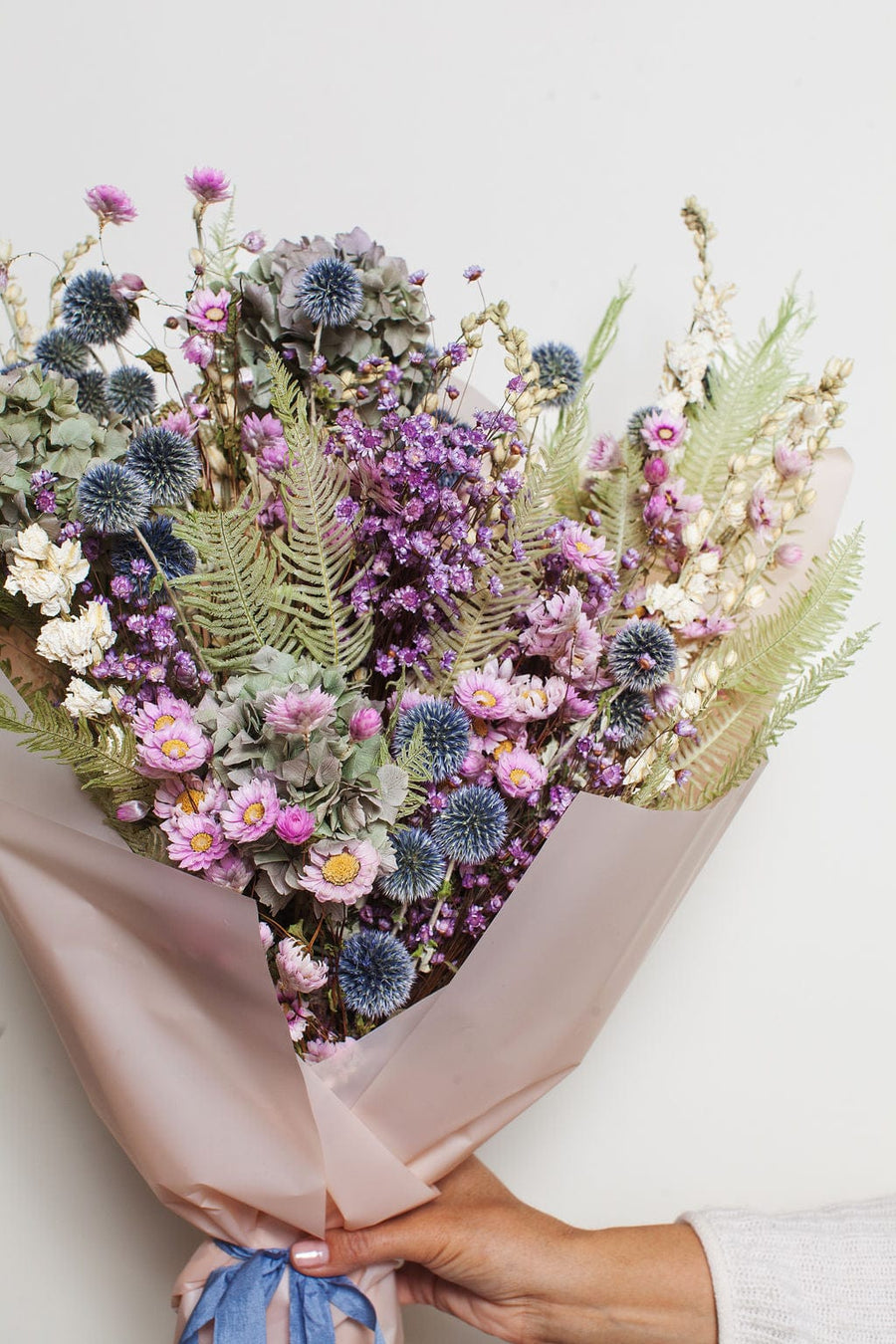 Small Dried Flower Bouquet - Pink/Peach – BIOS APOTHECARY