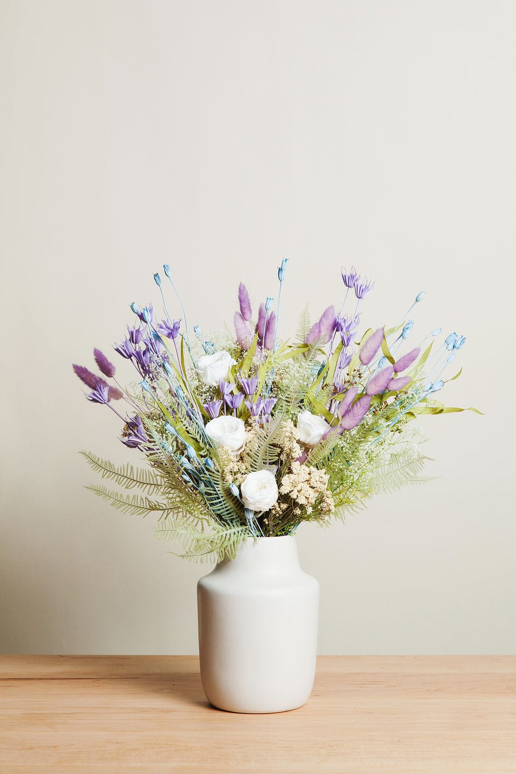 lavender flower bouquet near me The Farmhouse Purple Dried Flower Bouquets | Send Flowers