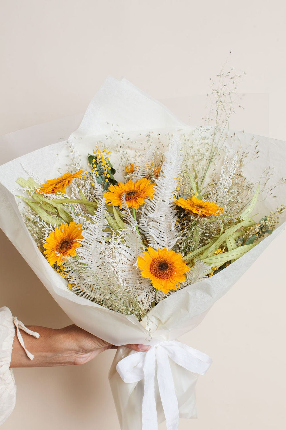 Bouquets The Preserved Sunflower Bouquet send a bouquet- the best flower delivery