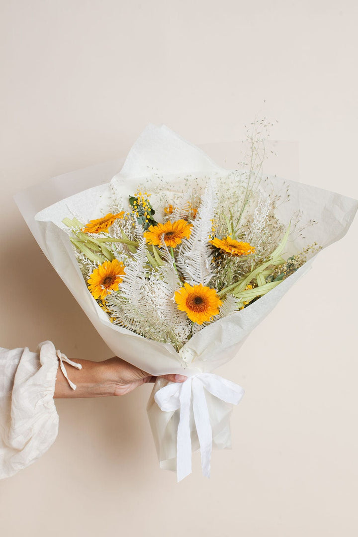 Bouquets The Preserved Sunflower Bouquet send a bouquet- the best flower delivery