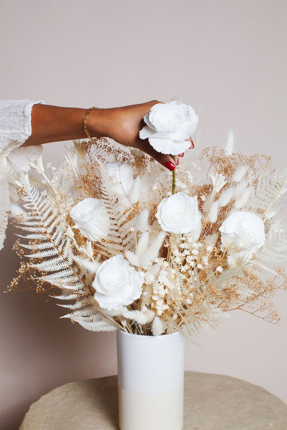 Idlewild Floral Co. Bouquets The Snow Deluxe Bouquet